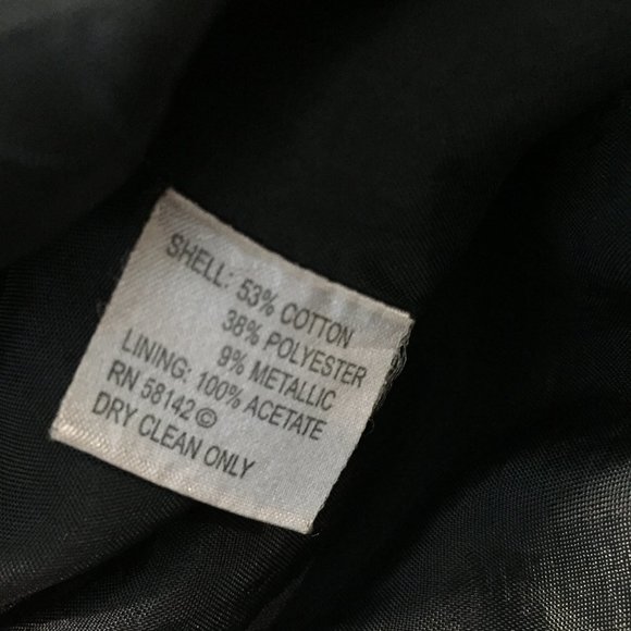 Anthracite Size 4 Gold Jacket - Picture 7 of 7